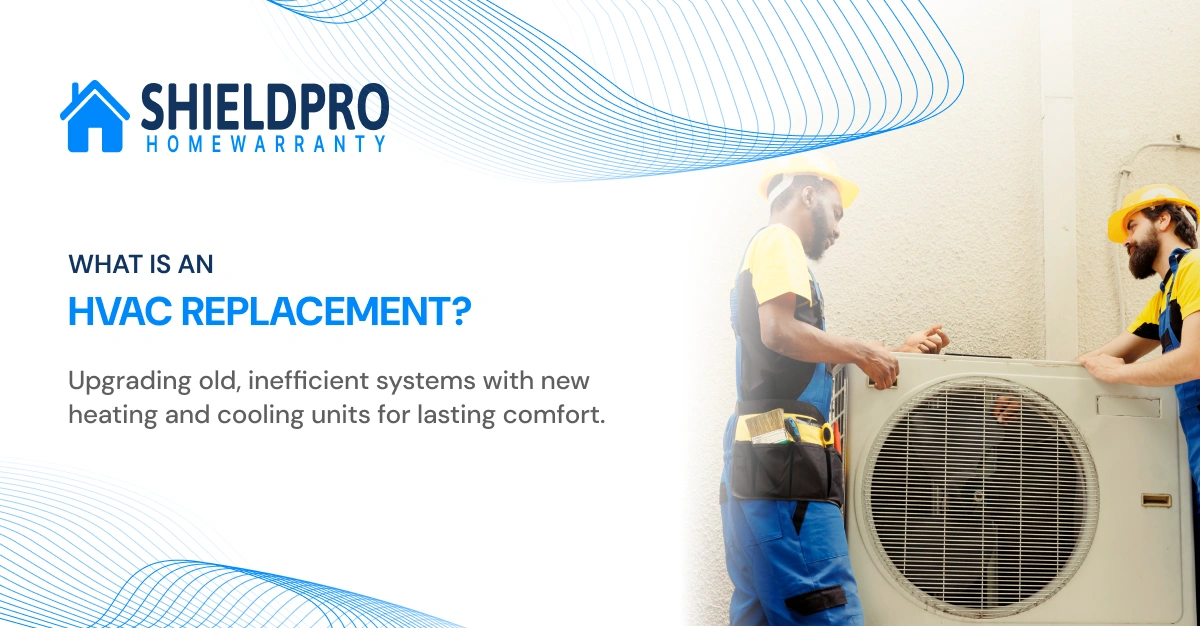 ShieldPro Home Warranty protecting HVAC replacement and repairs