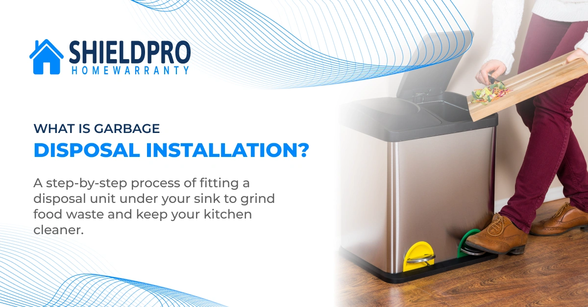 DIY garbage disposal installation process